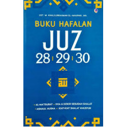 BUKU HAFALAN JUZ 28, 29, 30