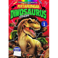 ASYIKNYA MEWARNAI PERTARUNGAN DINOSAURUS TERHEBAT SERI 1