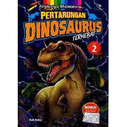 ASYIKNYA MEWARNAI PERTARUNGAN DINOSAURUS TERHEBAT SERI 2