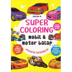 SUPER COLORING MOBIL & MOTOR BALAP