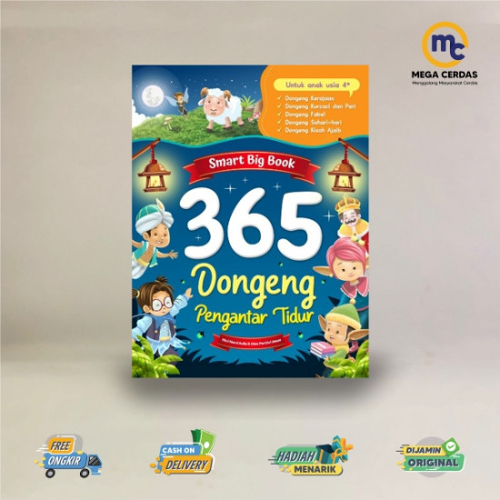 SMART BIG BOOK 365 DONGENG PENGANTAR TIDUR