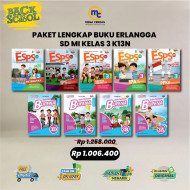 PAKET LENGKAP BUKU ERLANGGA SD MI KELAS 3 K13N