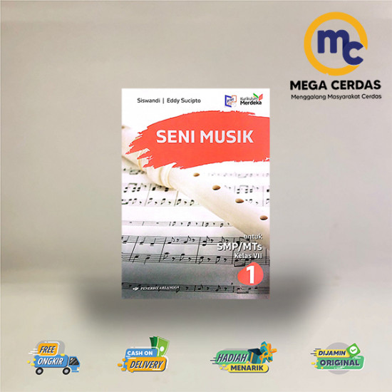 ERLANGGA SENI MUSIK SMP/MTS KLS.7/KM