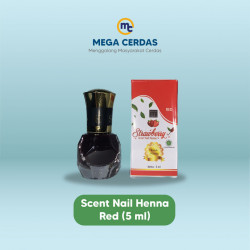 HENNA SCENT NAIL RED 5 ML
