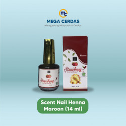 HENNA SCENT NAIL MAROON 14 ML