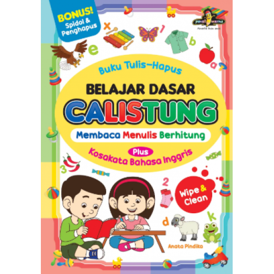 BUKU TULIS-HAPUS BELAJAR DASAR CALISTUNG