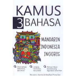KAMUS 3 BAHASA MANDARIN INDONESIA INGGRIS (2026)