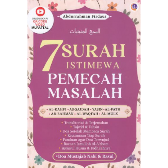 7 SURAH ISTIMEWA PEMECAH MASALAH (BESAR)
