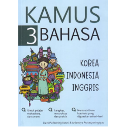 KAMUS 3 BAHASA KOREA - INDONESIA - INGGRIS (2026)
