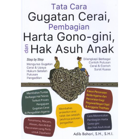 TATA CARA GUGATAN CERAI, PEMBAGIAN HARTA GONO - GINI, DAN HAK ASUH ANAK (2026)