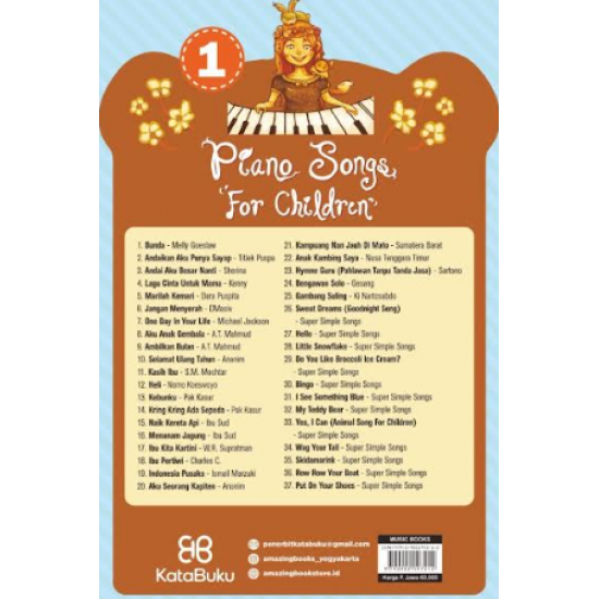 PIANO SONGS FOR CHILDREN 1