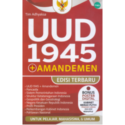 UUD 1945 + AMANDEMEN (EDISI TERBARU)