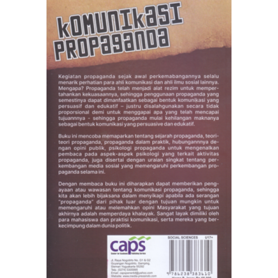 KOMUNIKASI PROPAGANDA: TEORI & PRAKTIK