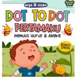 WIPE & CLEAN: DOT TO DOT PERTAMAKU MENULIS HURUF & ANGKA