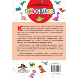 AKTIVITAS MEWARNAI & MELATIH MOTORIK HALUS ANAK DINOSAURUS