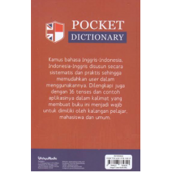 POCKET DICTIONARY INGGRIS - INDONESIA, INDONESIA – INGGRIS