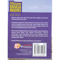 BUKU SAKU PERCAKAPAN BAHASA INGGRIS UNTUK WISATA