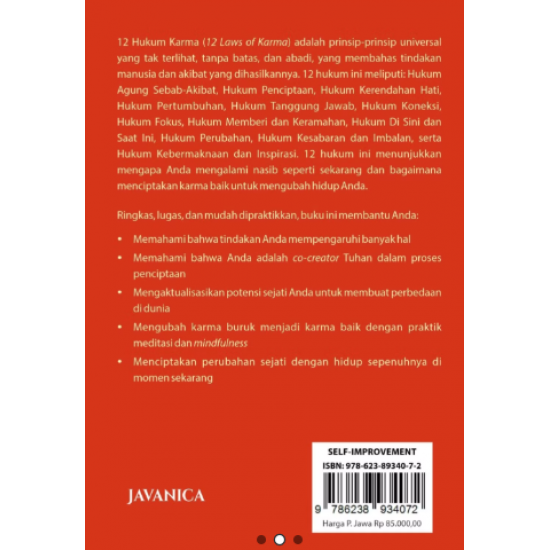 12 LAWS OF KARMA: 12 HUKUM ABADI KARMA