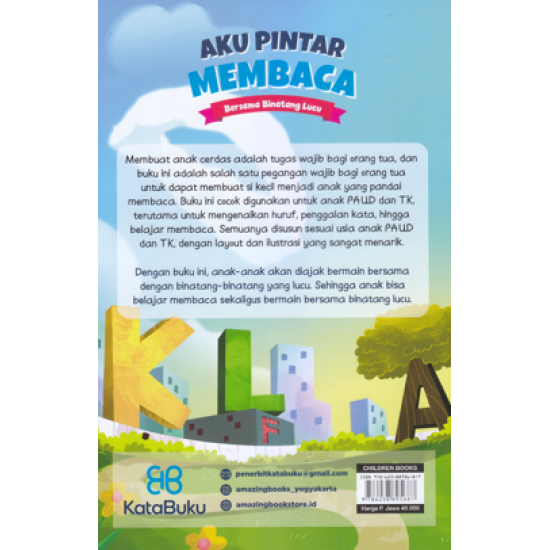 AKU PINTAR MEMBACA BERSAMA BINATANG LUCU