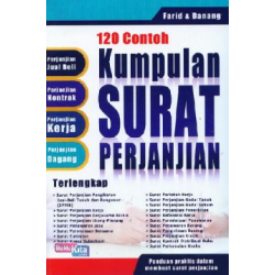 120 CONTOH KUMPULAN SURAT PERJANJIAN