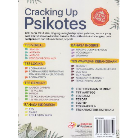 CRACKING UP PSIKOTES: BONGKAR POLA SOAL PSIKOTES TER-UPDATE!