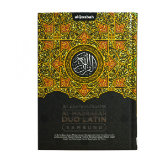 AL QURANULKARIM AL MADRASAH DUO LATIN SAMBUNG (BESAR)