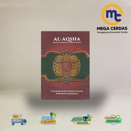 AL AQSHA MUSHAF TERJEMAH TAJWID WARNA (BESAR)