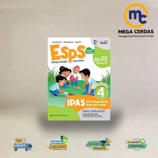 ERLANGGA ESPS IPAS VOL.1 SD/MI KLS.4/KM