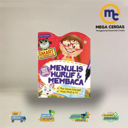 SMART WORKBOOK MENULIS HURUF & MEMBACA (BUKU TULIS HAPUS)