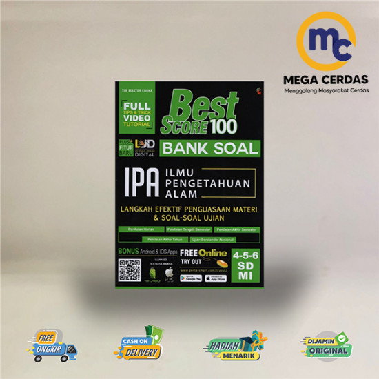 BEST SCORE 100 BANK SOAL IPA SD/MI 4-5-6