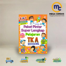 PAKET PINTAR SUPER LENGKAP PELAJARAN TK A SEMESTER 2 (UNTUK  USIA 4-5 TAHUN)