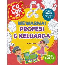 COLORING ACTIVITY MEWARNAI PROFESI & KELUARGA