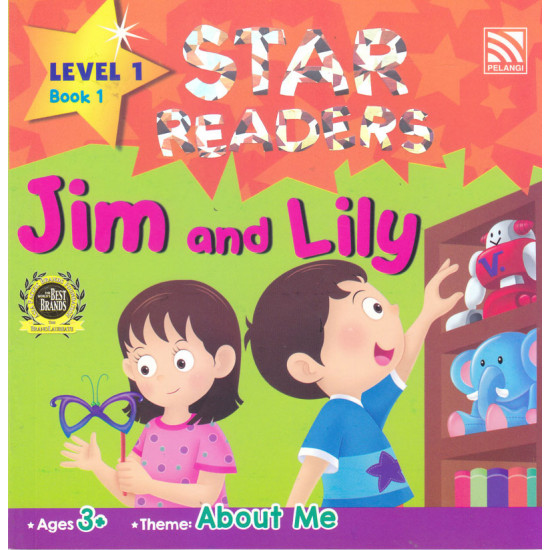 STAR READERS LEVEL 1 BOOK 1 - JIM AND LILY 3+