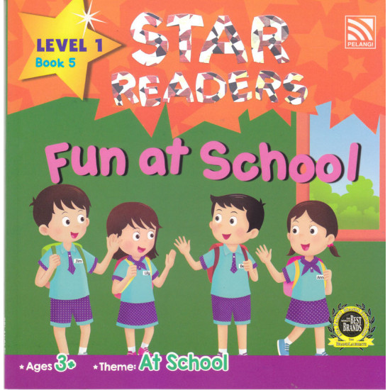 STAR READERS LEVEL 1 BOOK 5 - FUN AT SCHOOL 3+