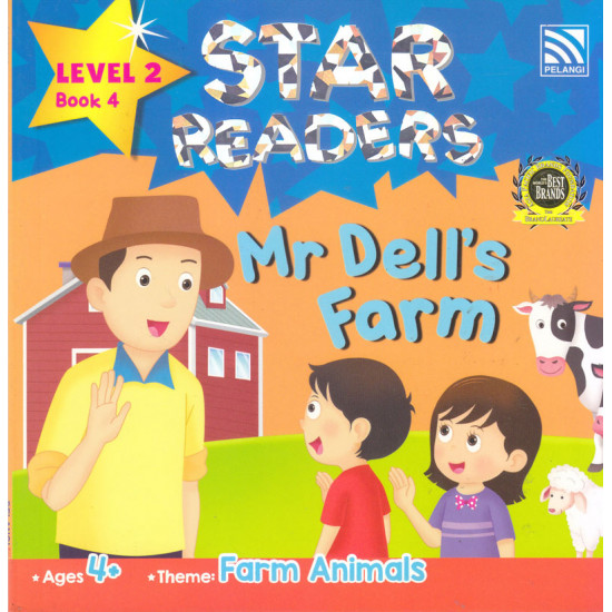 STAR READERS LEVEL 2 BOOK 4 - MR DELLS FARM 4+