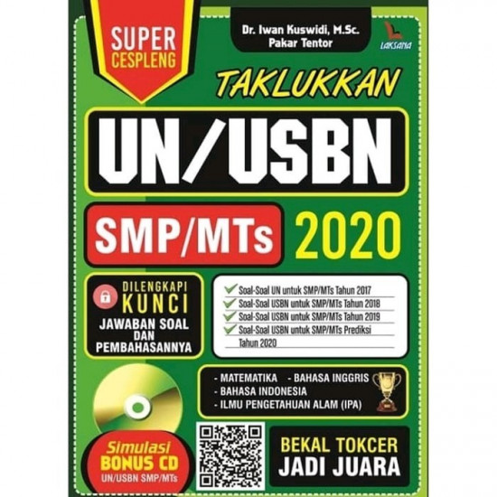 SUPER CESPLENG TAKLUKKAN UN USBN SMP MTS 2020 (BONUS CD)