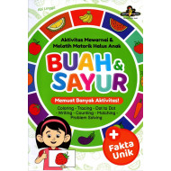 AKTIVITAS MEWARNAI & MELATIH MOTORIK HALUS ANAK BUAH & SAYUR